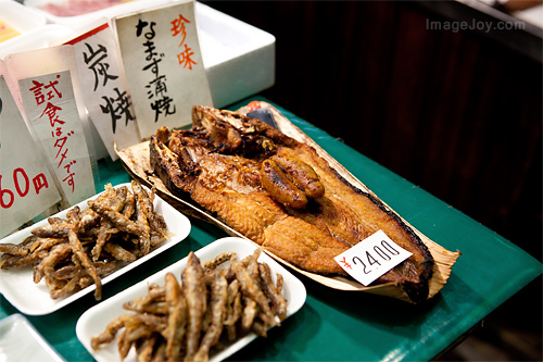錦市場：蒲燒鰻魚