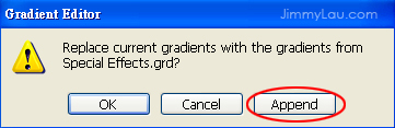 Photoshop: Gradient editor