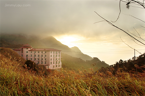 陰那山黃昏