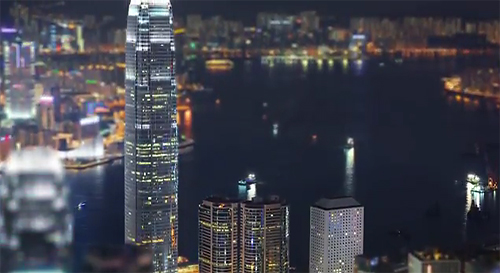 Hong Kong IFC Time Lapse