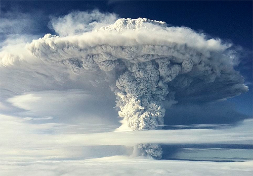 智利火山爆發