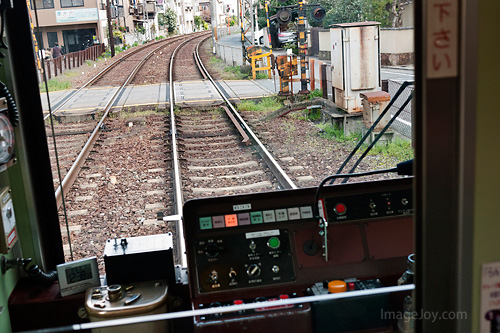 嵐山列車內部