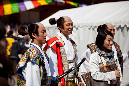 醍醐寺古服表演