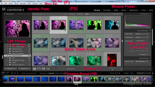 Lightroom Interface