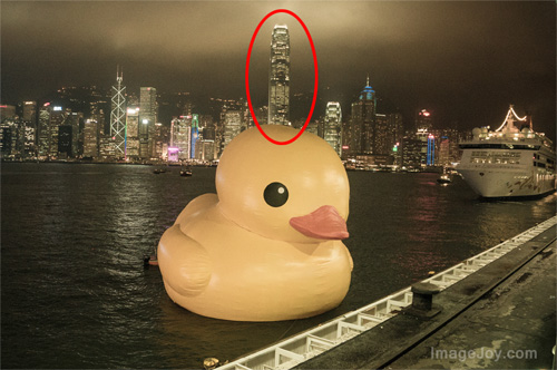 Rubber Duck構圖