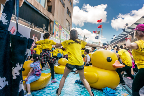 香港黃色橡皮鴨 Rubber Duck