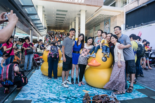 香港黃色橡皮鴨 Rubber Duck