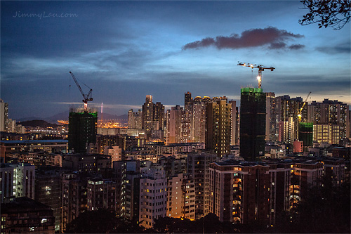 嘉頓山夜景