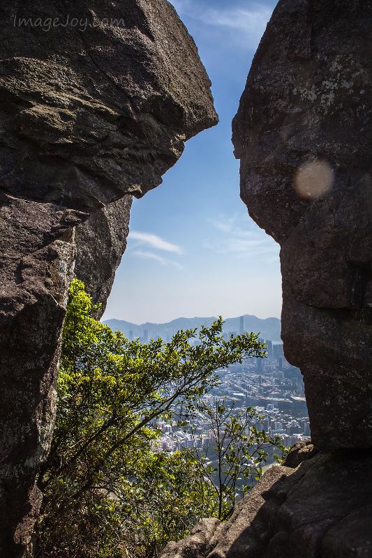 獅子山岩石