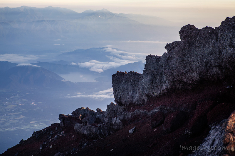 富士山日出雲海