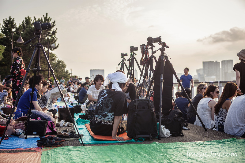 日本台場夏祭火花祭