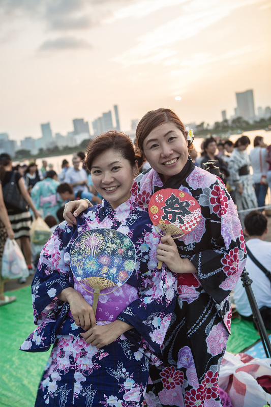 日本台場夏祭火花祭