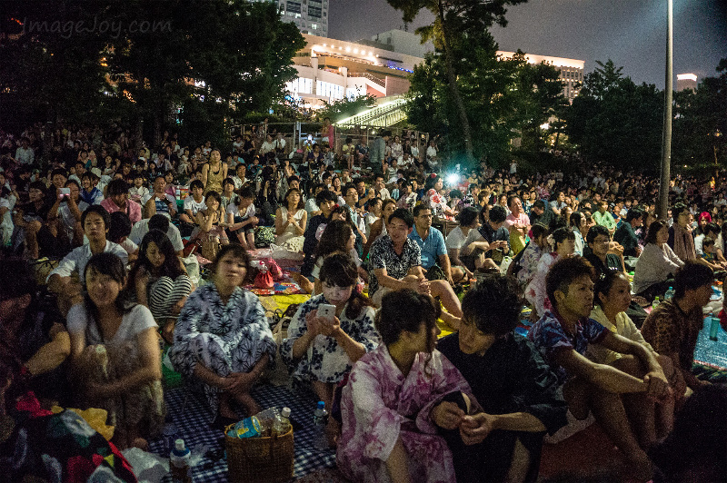 日本台場夏祭火花祭