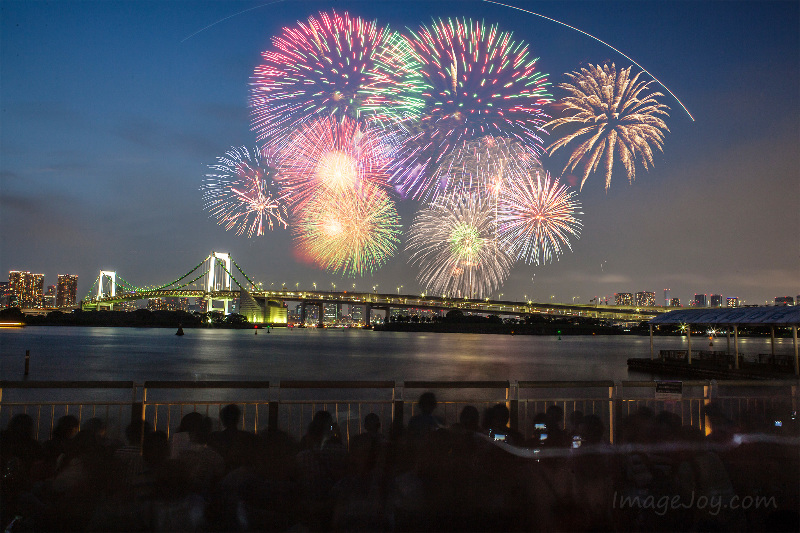 日本台場夏祭火花祭