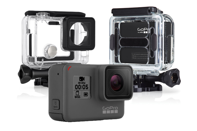 GoPro Hero 5 Black vs Hero 4 Black 防水比較