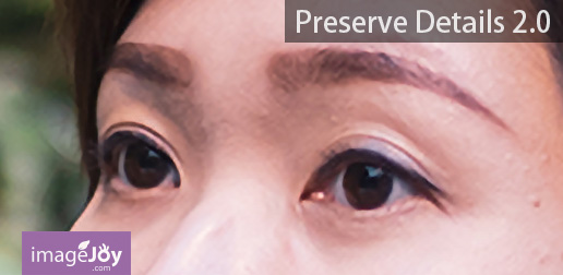 使用 Preserve Details 2.0 放大後的結果