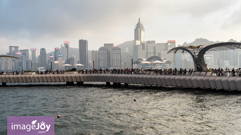 飄浮於維港上的星光大道