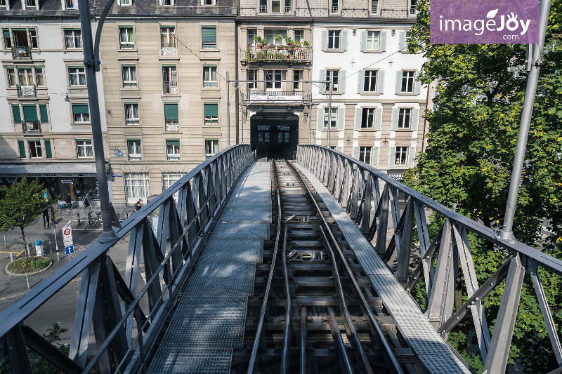 UBS Polybahn 索道纜車路軌