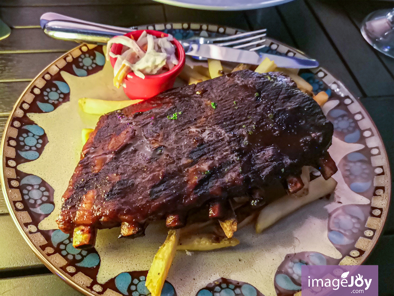 BBQ Half Slab of Ribs