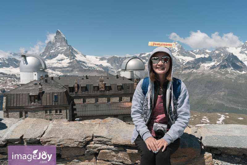 Gornergrat天文觀察站與馬特洪峰(Matterhorn)