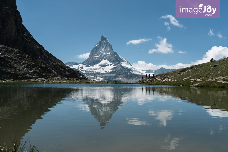 Riffelsee(利菲爾湖)：馬特洪峰(Matterhorn)倒影