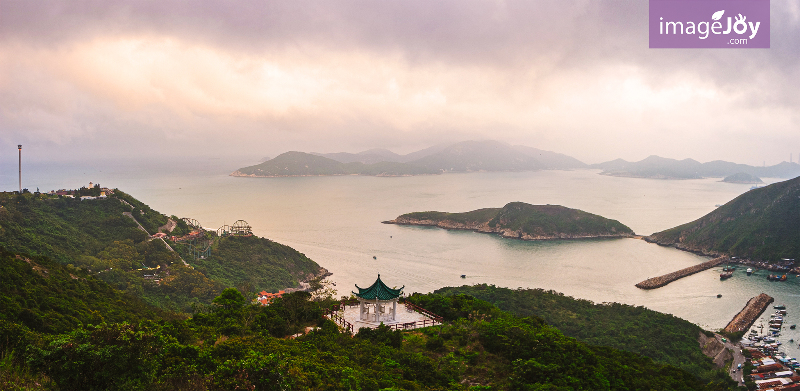 南朗山全景